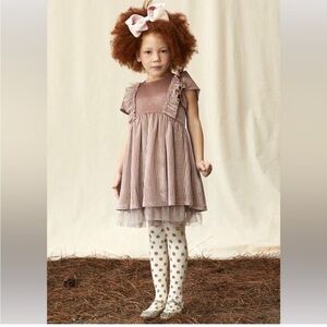 Matilda Jane Dress and Tights size 10